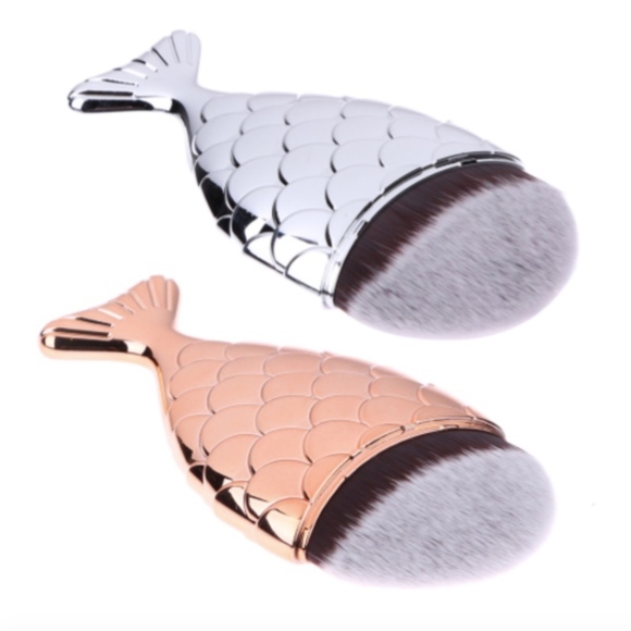 Other - ☀️SUMMER SALE☀️ Set of Two Mermaid Makeup Brushes